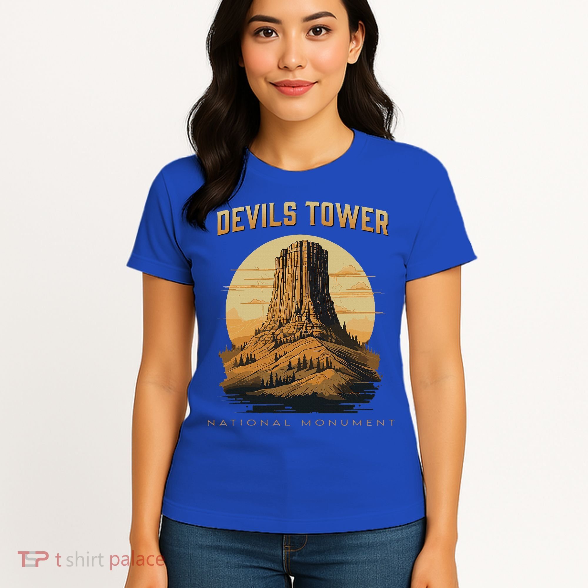 Devils Tower National Monument Wyoming Women's T-Shirt