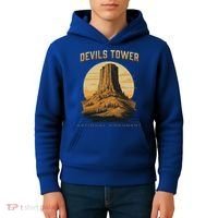 Devils Tower National Monument Wyoming Kids Hoodie thumb 4