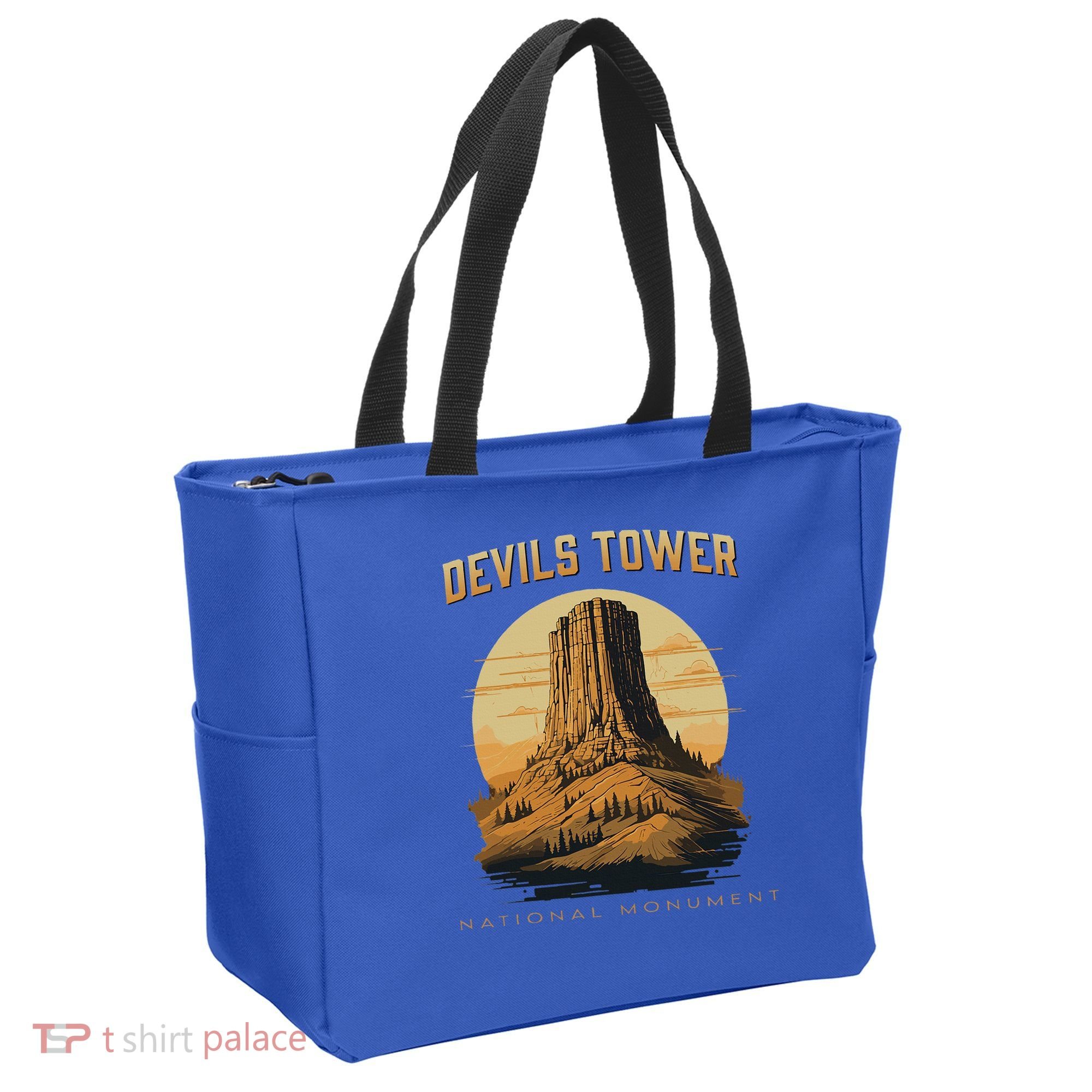 Devils Tower National Monument Wyoming Tote Bag