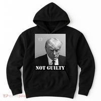 Donald Trump Not Guilty Mugshot Hoodie thumb 0