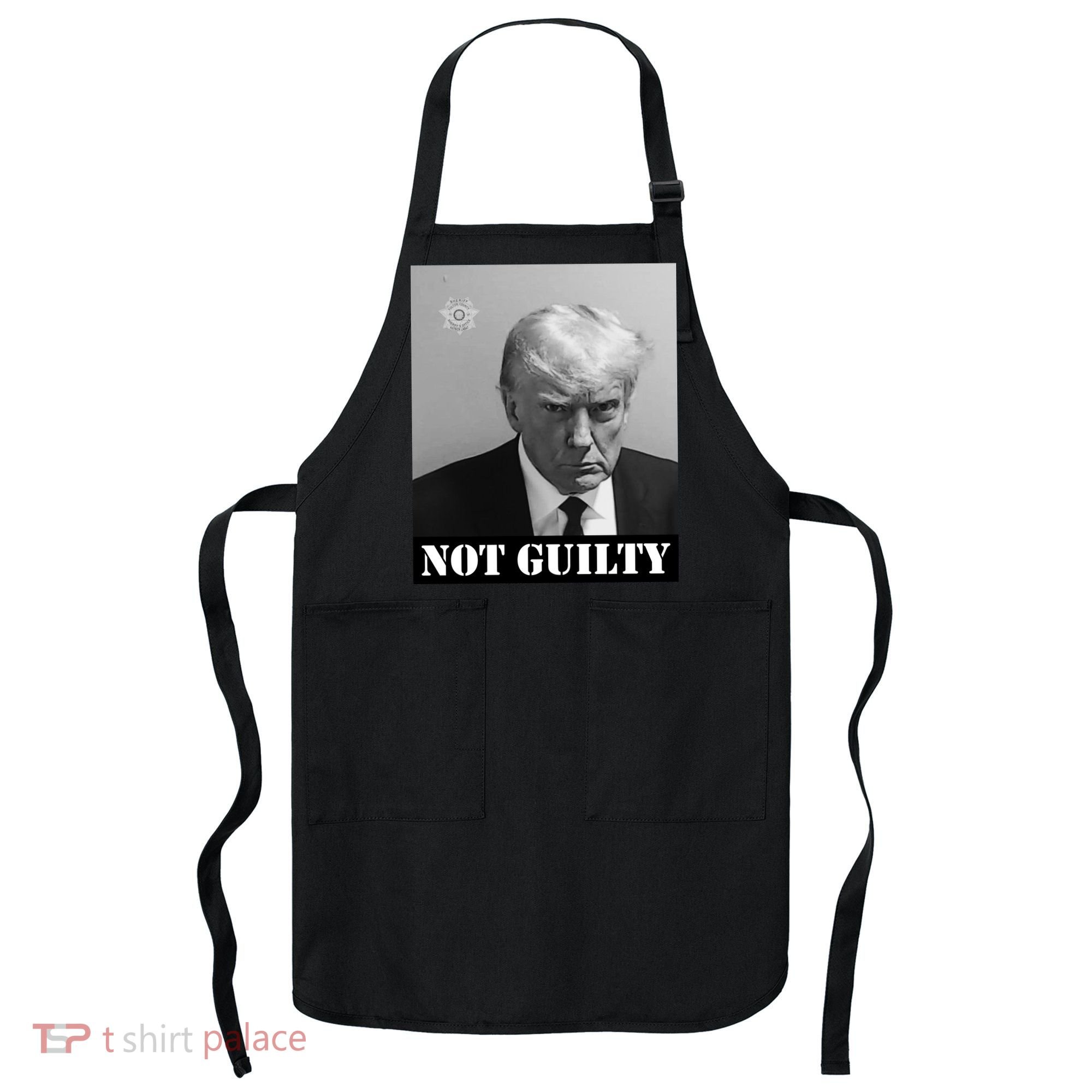 Donald Trump Not Guilty Mugshot Apron