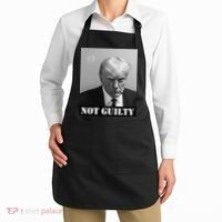 Donald Trump Not Guilty Mugshot Apron thumb 2