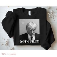 Donald Trump Not Guilty Mugshot Sweatshirt thumb 2