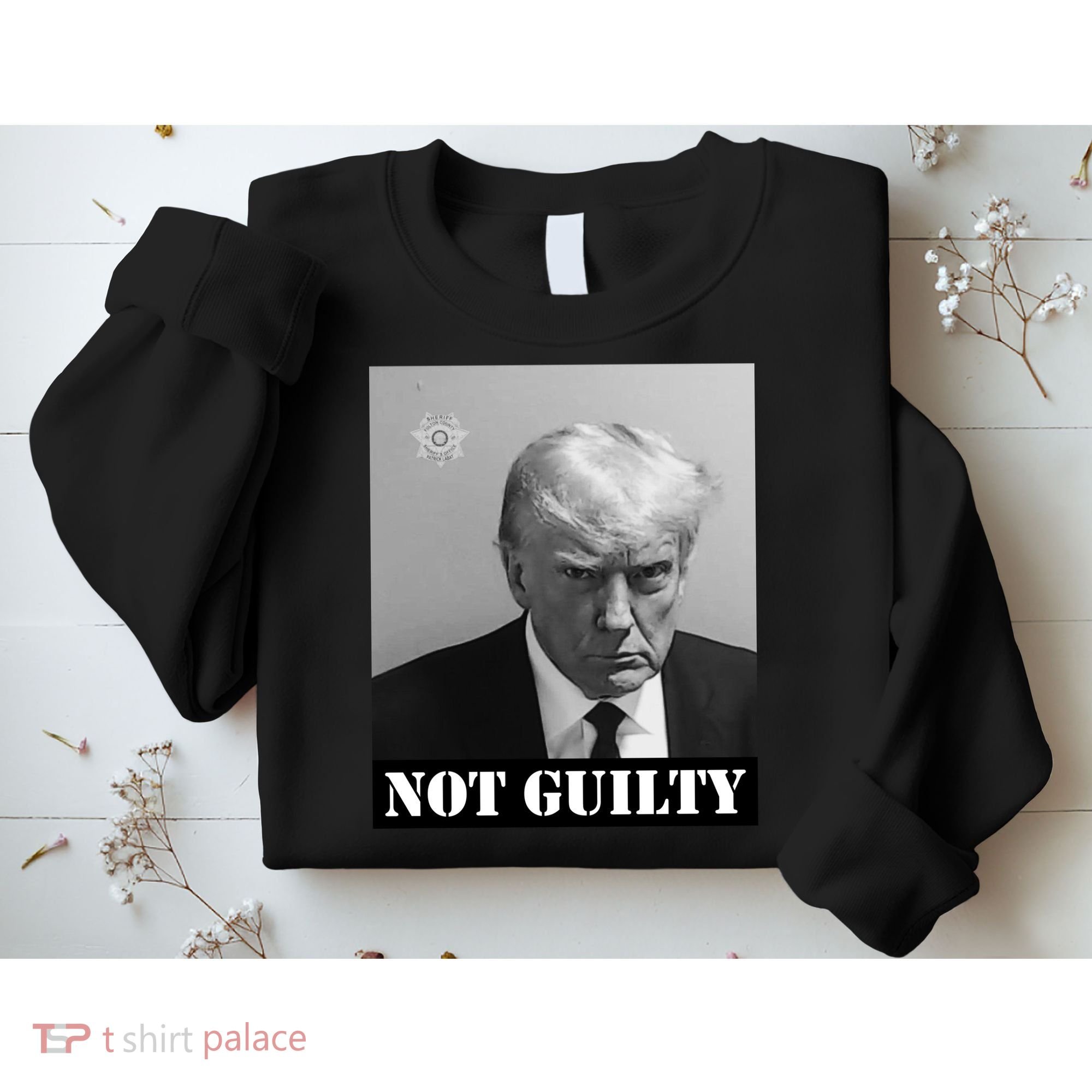 Donald Trump Not Guilty Mugshot Sweatshirt