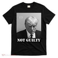 Donald Trump Not Guilty Mugshot T-Shirt thumb 0