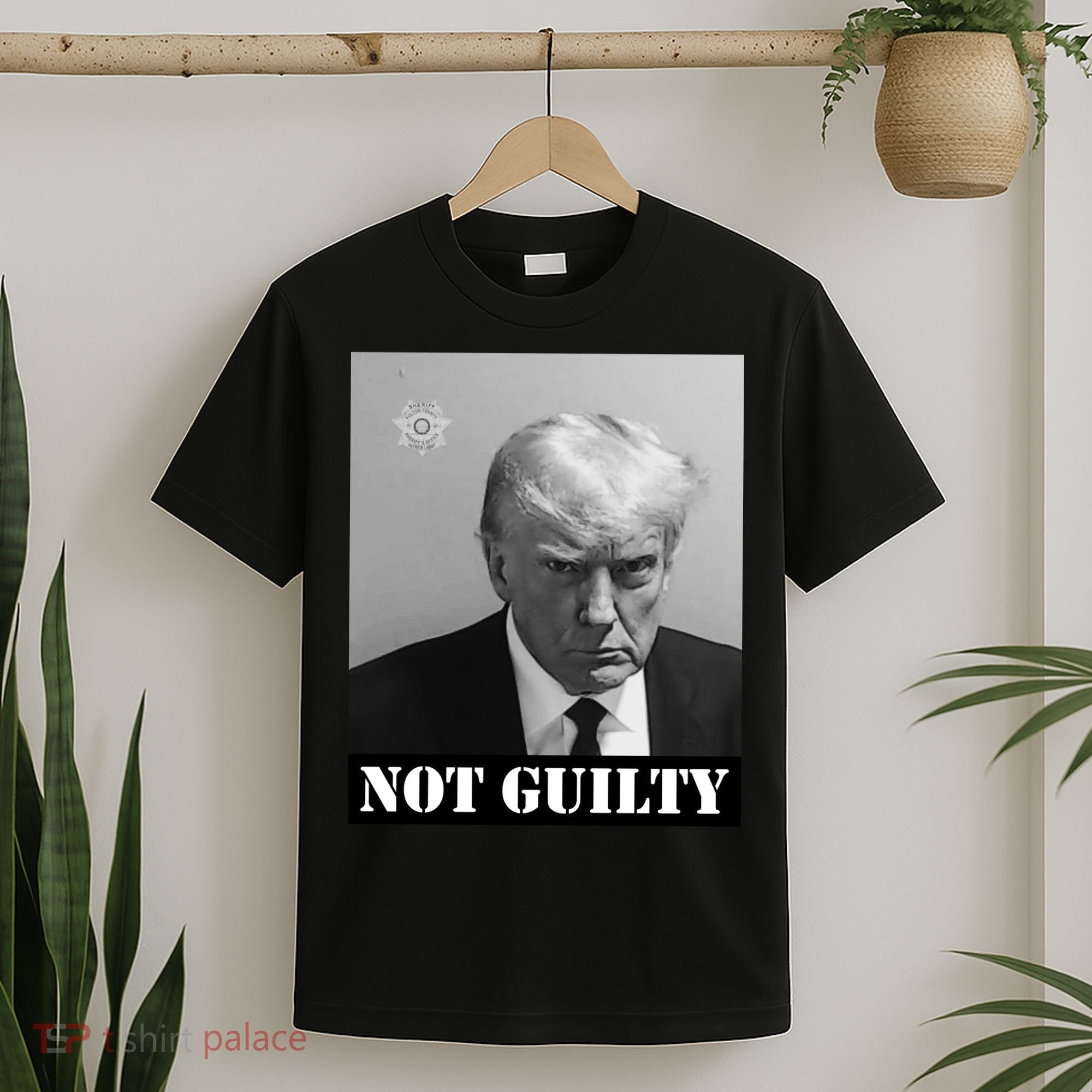 Donald Trump Not Guilty Mugshot T-Shirt