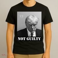 Donald Trump Not Guilty Mugshot T-Shirt thumb 3