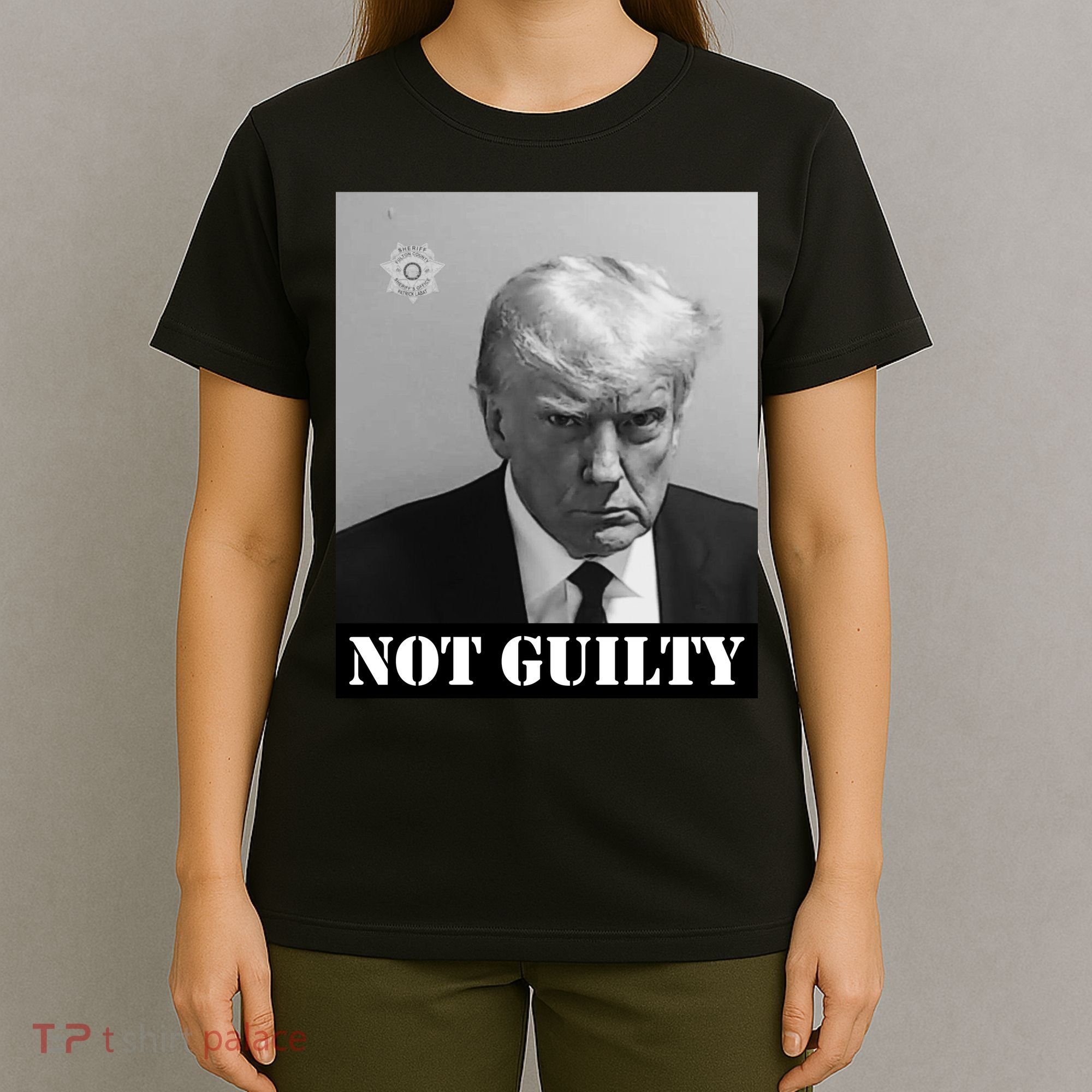 Donald Trump Not Guilty Mugshot T-Shirt