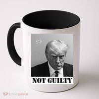 Donald Trump Not Guilty Mugshot Coffee Mug thumb 0
