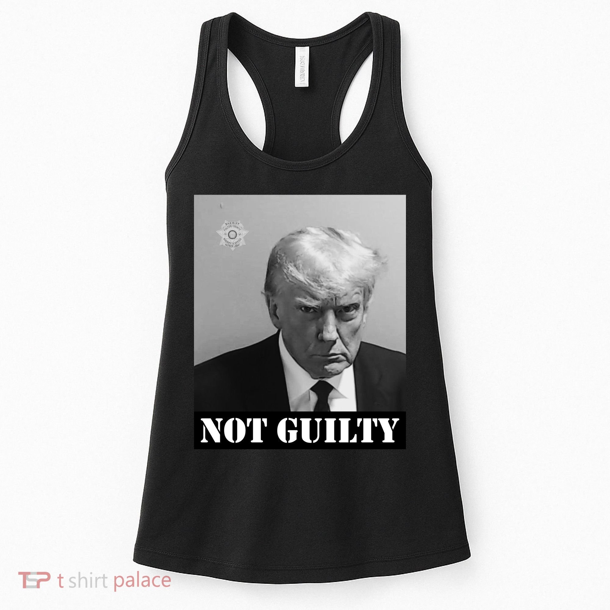 Donald Trump Not Guilty Mugshot Women's Tank Top