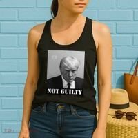 Donald Trump Not Guilty Mugshot Women's Tank Top thumb 2