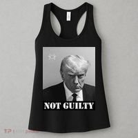 Donald Trump Not Guilty Mugshot Women's Tank Top thumb 3