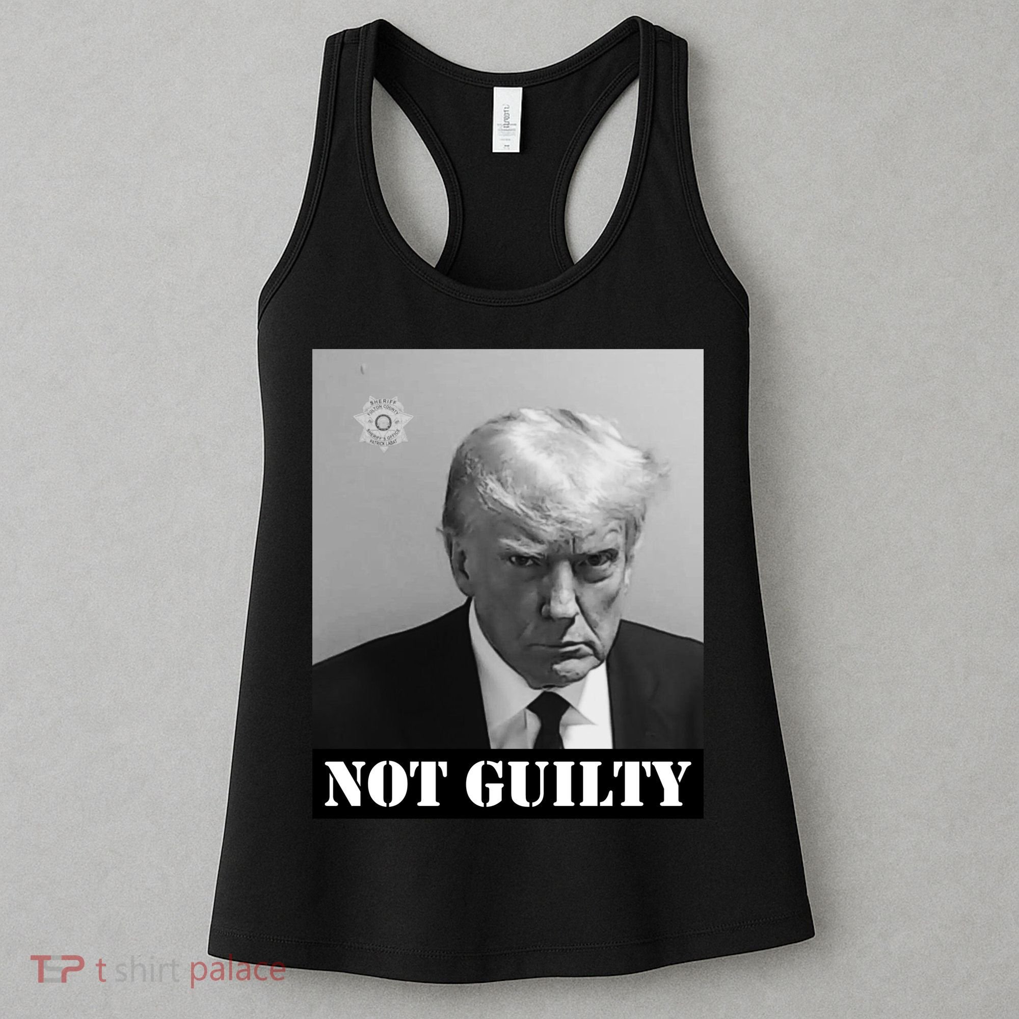 Donald Trump Not Guilty Mugshot Women's Tank Top
