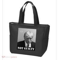Donald Trump Not Guilty Mugshot Tote Bag thumb 3