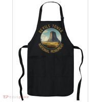 Devils Tower National Monument Distressed Circle Apron thumb 0