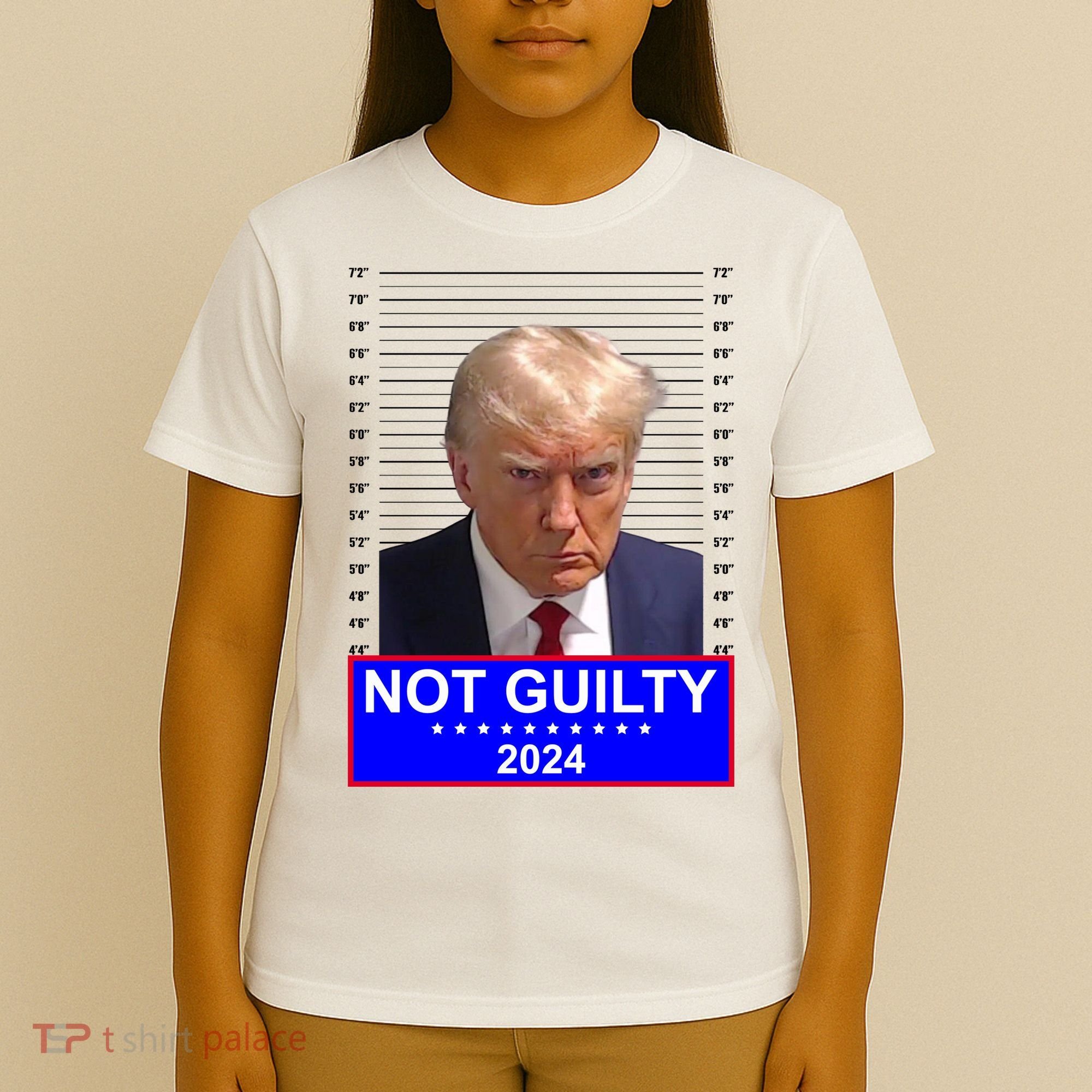 Donald Trump Not Guilty 2024 Mugshot Politcal T-Shirt