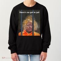 Donald Trump No Gel In Jail Women's Sweatshirt thumb 0