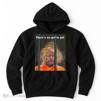 Donald Trump No Gel In Jail Hoodie thumb 0