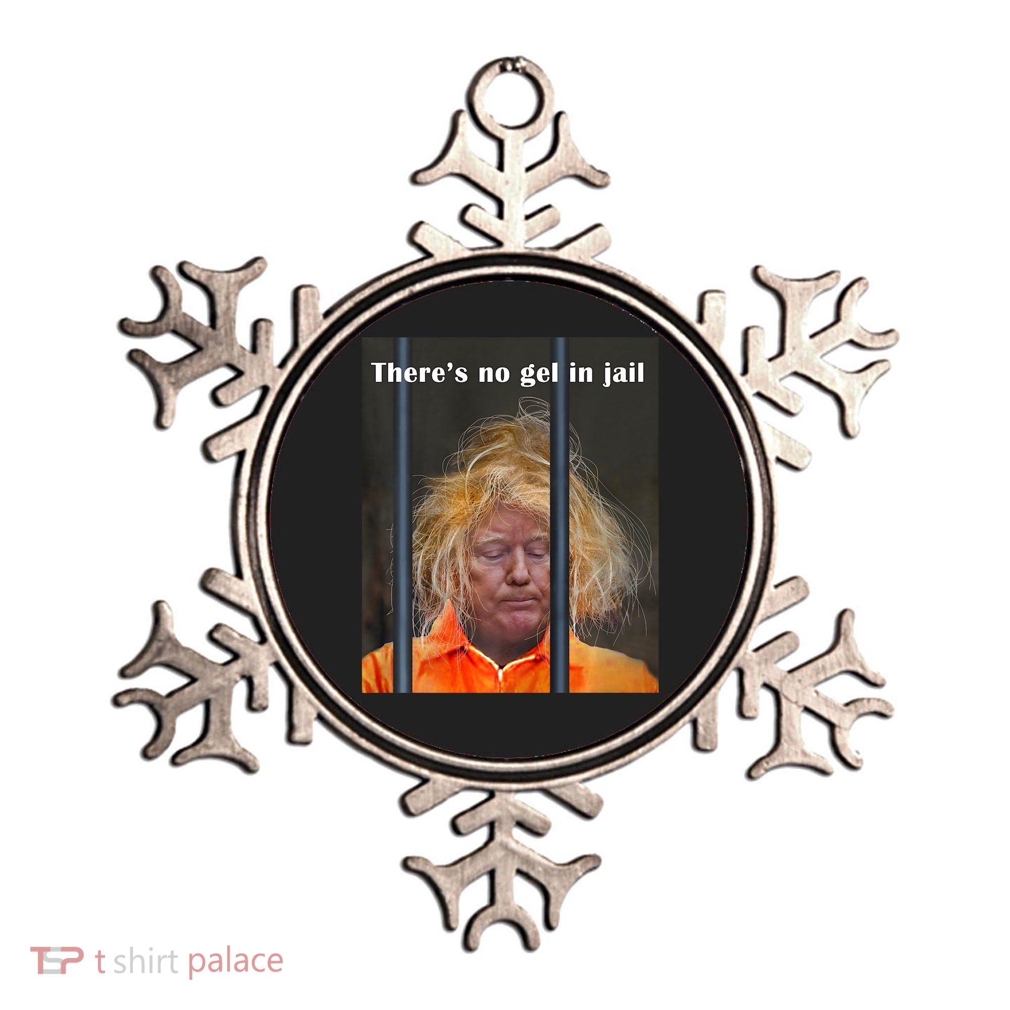 Donald Trump No Gel In Jail Ornament