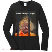 Donald Trump No Gel In Jail Women's Long Sleeve Shirt thumb 0