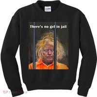 Donald Trump No Gel In Jail Kids Sweatshirt thumb 0