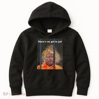Donald Trump No Gel In Jail Kids Hoodie thumb 0
