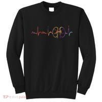Dialysis Technician Nurse Kidney Heartbeat Awareness Sweatshirt thumb 0