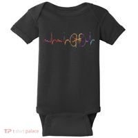 Dialysis Technician Nurse Kidney Heartbeat Awareness Baby Bodysuit thumb 0