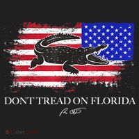 Dont Tread On Florida Governor Flag Alligator DeSantis 2021 Tumbler thumb 3