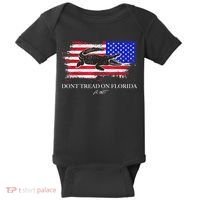 Dont Tread On Florida Governor Flag Alligator DeSantis 2021 Baby Bodysuit thumb 0