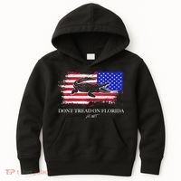 Dont Tread On Florida Governor Flag Alligator DeSantis 2021 Kids Hoodie thumb 0