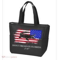 Dont Tread On Florida Governor Flag Alligator DeSantis 2021 Tote Bag thumb 3