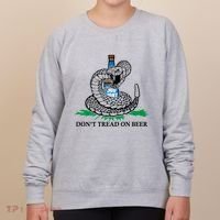 Dont Tread On Beer Funny Patriot America Usa Freedom Lover Gift Women's Sweatshirt thumb 0