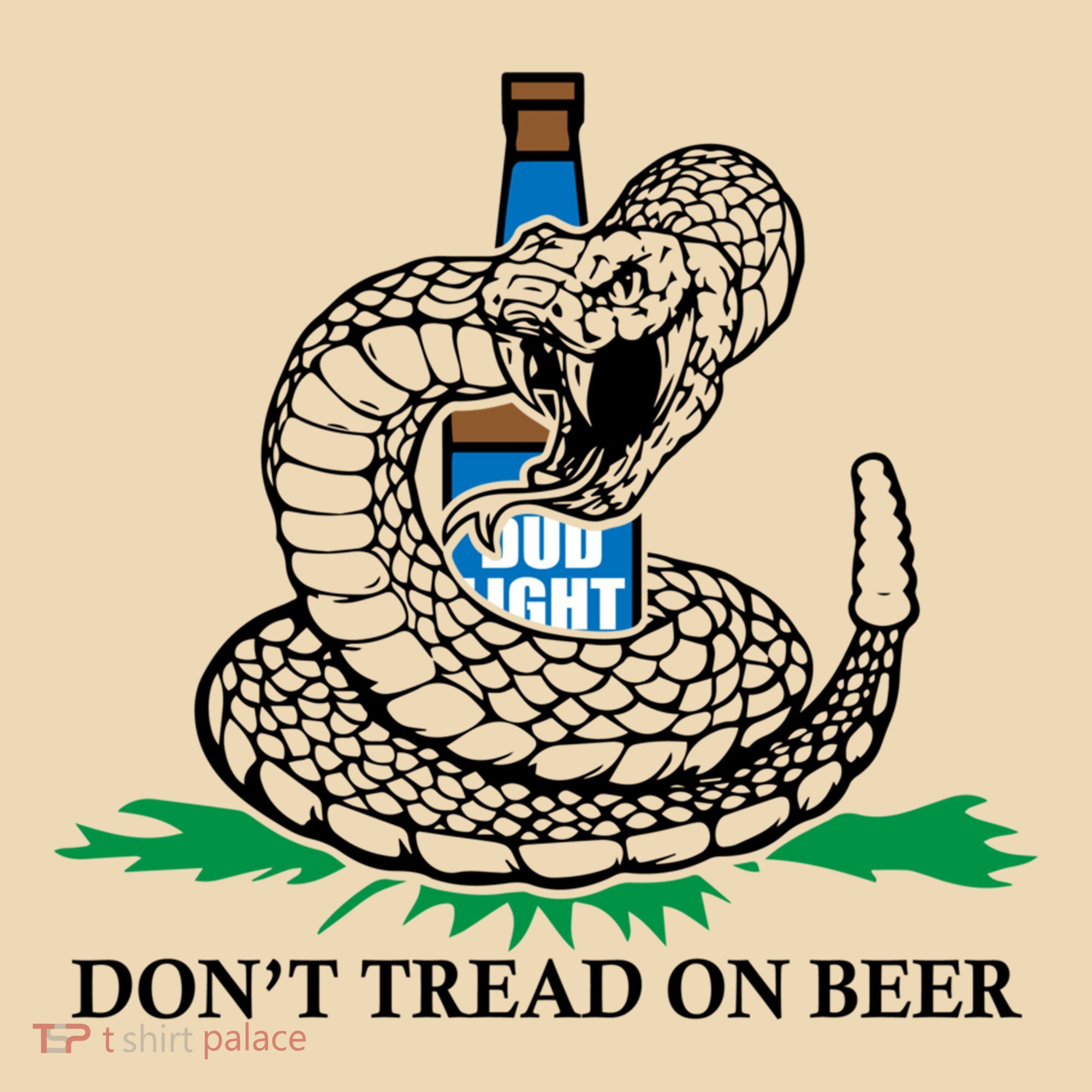 Dont Tread On Beer Funny Patriot America Usa Freedom Lover Gift Tote Bag