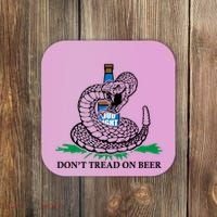 Dont Tread On Beer Funny Patriot America Usa Freedom Lover Gift Coaster thumb 0