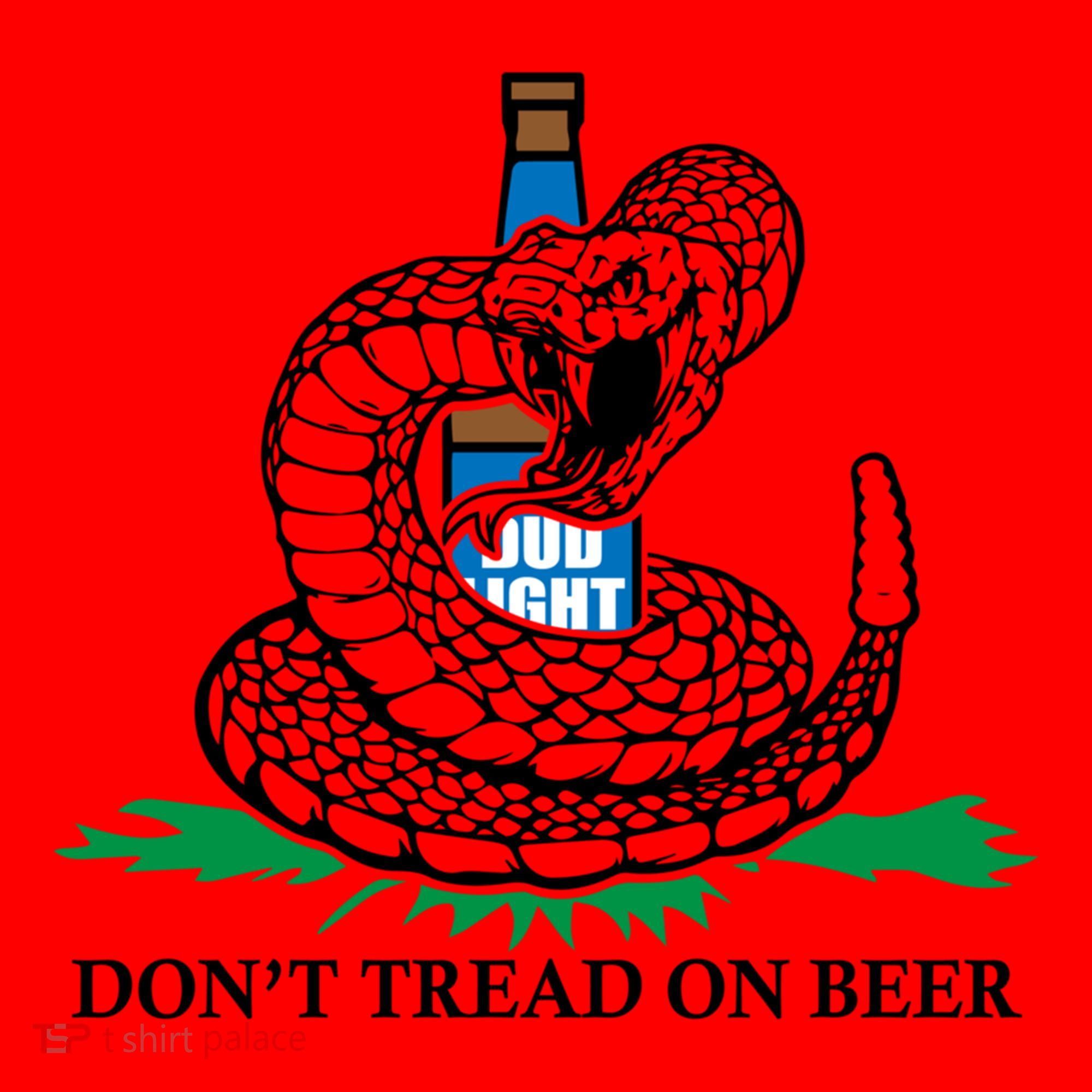 Dont Tread On Beer Funny Patriot America Usa Freedom Lover Gift Santa Hat
