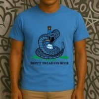 Dont Tread On Beer Funny Patriot America Usa Freedom Lover Gift T-Shirt thumb 3