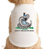 Dont Tread On Beer Funny Patriot America Usa Freedom Lover Gift Doggie Tank thumb 0