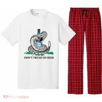 Dont Tread On Beer Funny Patriot America Usa Freedom Lover Gift Pajama Set thumb 0