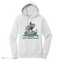 Dont Tread On Beer Funny Patriot America Usa Freedom Lover Gift Women's Hoodie thumb 0