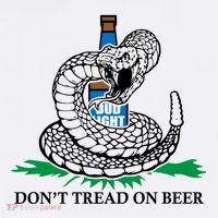 Dont Tread On Beer Funny Patriot America Usa Freedom Lover Gift Mousepad thumb 1