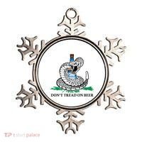 Dont Tread On Beer Funny Patriot America Usa Freedom Lover Gift Ornament thumb 0