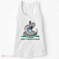 Dont Tread On Beer Funny Patriot America Usa Freedom Lover Gift Women's Tank Top thumb 0