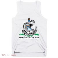 Dont Tread On Beer Funny Patriot America Usa Freedom Lover Gift Tank Top thumb 0