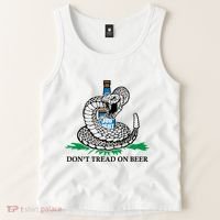 Dont Tread On Beer Funny Patriot America Usa Freedom Lover Gift Tank Top thumb 2