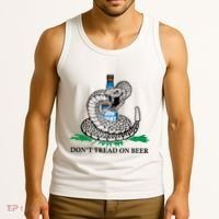 Dont Tread On Beer Funny Patriot America Usa Freedom Lover Gift Tank Top thumb 3