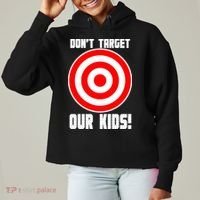 Dont Target Our Kids Patriotic Bullseye Range Boycott Ladies Heavyweight Boxy Pullover Hoodie thumb 0