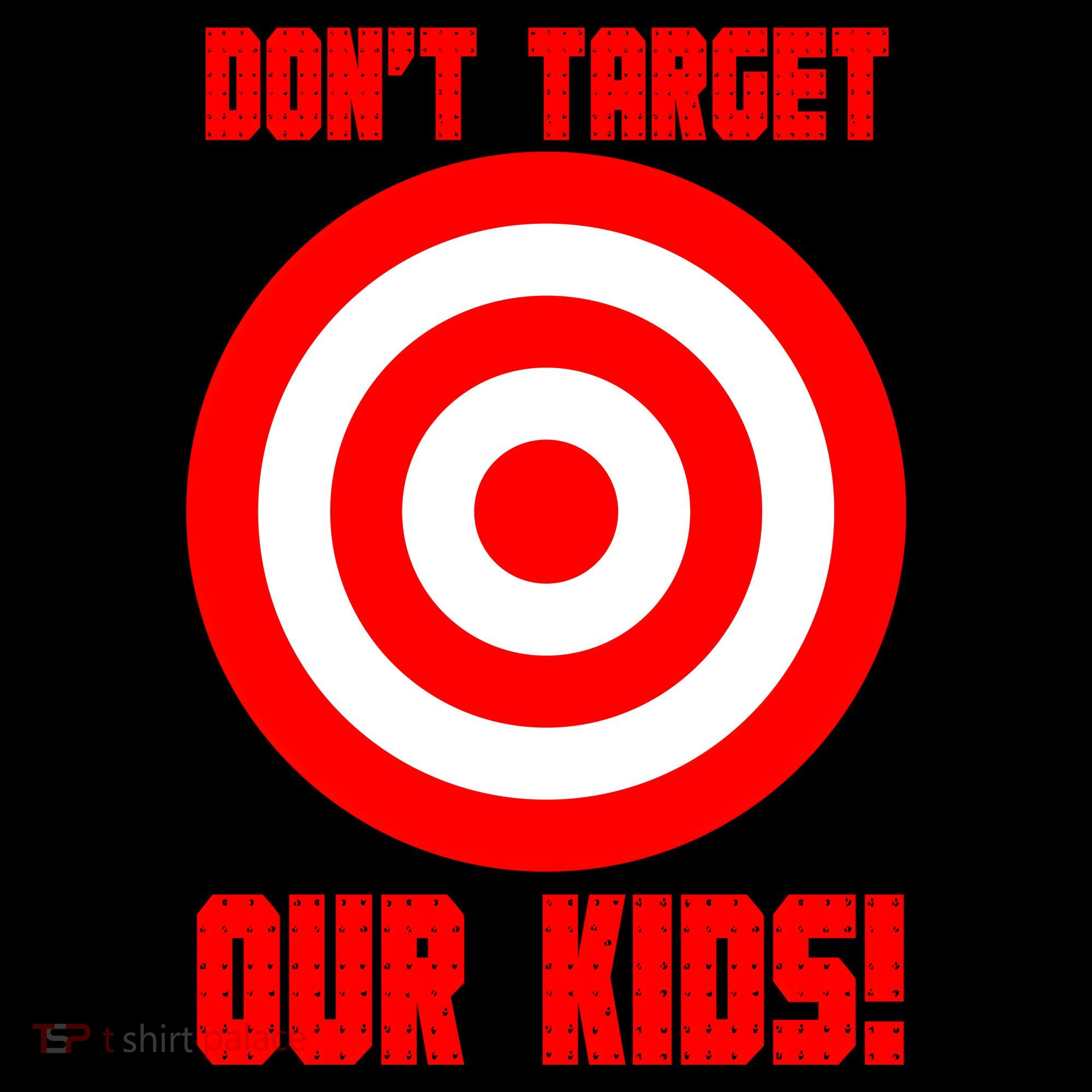 Dont Target Our Kids Patriotic Bullseye Range Boycott Coffee Mug