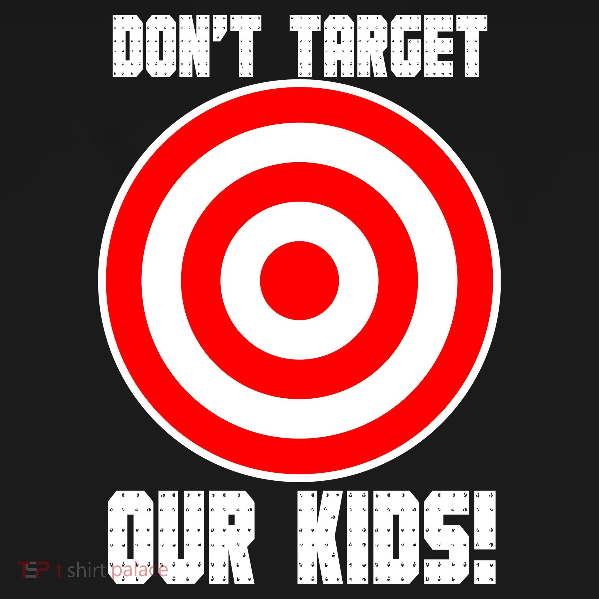Dont Target Our Kids Patriotic Bullseye Range Boycott Women's Perfect Tri Rocker Tank
