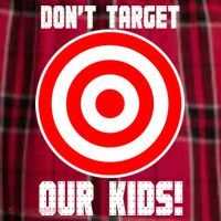 Dont Target Our Kids Patriotic Bullseye Range Boycott Men's Flannel Plaid Pajama Pants thumb 2